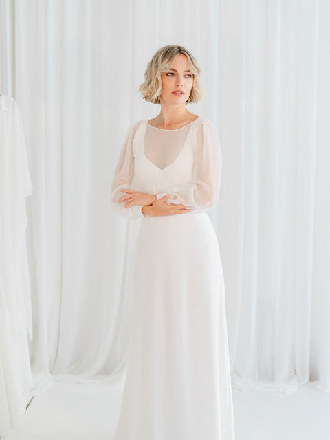 CARLY CHIFFON JAKKE